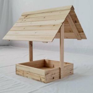 Werkapro Mangeoire bois pour poules 70 x 60 x h 70cm