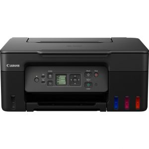 Canon Imprimante MegaTank 3-en-1 rechargeable couleur Wi-Fi PIXMA G3570, Noir