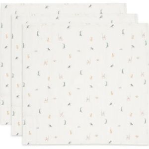 Jollein Lange Gaze de Coton Jungle Jambo Lot de 3 MULTICOLORE