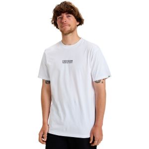 Quiksilver Ev Water Connection - T-shirt manches courtes sérigraphié pour Femme Blanc - Taille S