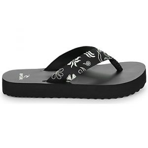 Image de Rip Curl Tongs HOLIDAY PLATFORM OPEN TOE Noir - Taille 37,39