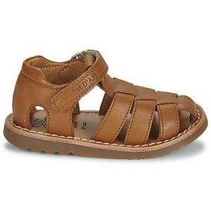 Pom d'Api Sandales enfant WAFF PAPY Marron - Taille 21,22,23