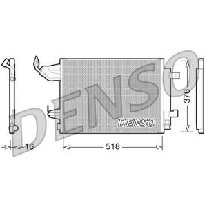 Denso Condenseur, climatisation |