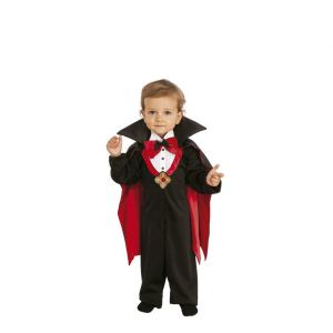 Image de Rubie's Costume Co Déguisement Draculin pour bébé avec nœud papillon, éléphant et cape original halloween, carnaval et anniversaire S8687-S S Multicolore