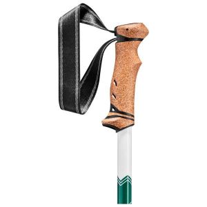 Leki Trail - Bâtons De Randonnée Taille 110-145 Cm, Deep Aqua /Blanc