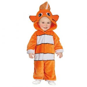 Déguisement poisson-clown orange bébé - 12/18 mois - orange - guirca 76090