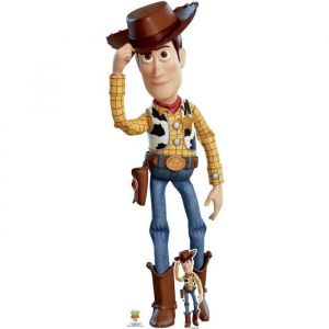 Image de Star Cutouts Figurine en carton taille réelle Woody Cowboy Toy Story 4 H 162 CM