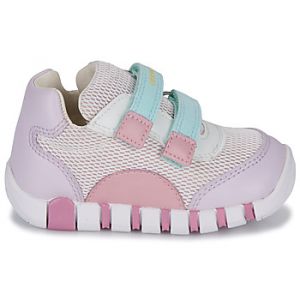 Geox Baskets basses enfant B IUPIDOO GIRL - Couleur 20,21,22,23,24,25,26 - Taille Rose