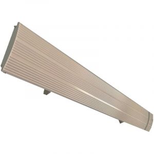 MPC Chauffage d'extérieur infrarouge en céramique Marbella 1800 W Blanc