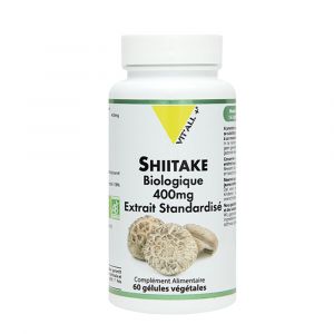 Image de Vit'All + Shiitaké Bio 400mg 60 gélules végétales