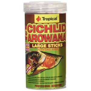 Image de Tropical Cichlid & Arowana Large Sticks Nourriture pour Aquariophilie 250 ml