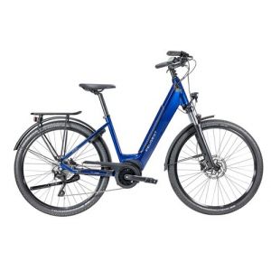 Image de Peugeot Vélo électrique VTC EC01- BLEU TAILLE 46