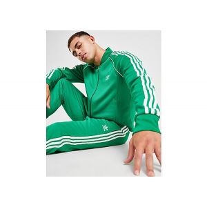 Adidas Originals Veste de survêtement Adicolor Classics SST - Green / White, Green / White - Taille M