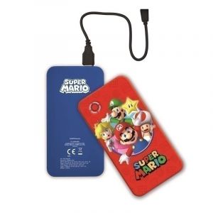 Image de Lexibook Jouets éducatifs Power Bank à Charge Rapide Super Mario 10'000 mAh