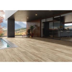 Carrelage ext&eacute;rieur s&eacute;rie COOLWOOD AD (22.2x89.7 cm) - 22.2X89.7 COOLWOOD CINNAMON ANTI DERAPANT