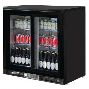 Image de Polar Arrière-bar portes coulissantes 182 bouteilles 223L