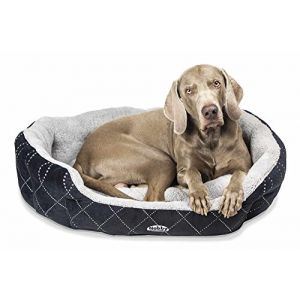 Nobby Panier ovale matelassé pour chien, avec coussin réversible Ceno