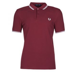 Fred Perry Polo TWIN TIPPED SHIRT Bordeaux - Taille XXL,S,M,L,XL