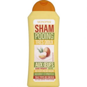 Monoprix Shampooing Tr&egrave;s Doux aux Oeufs - 500 ml