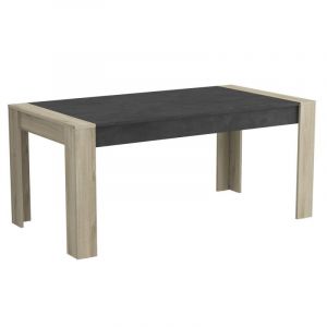 S FFIELD Table 90x170 Décor c ne brossé L 170 x P 90 x H 77,10 cm