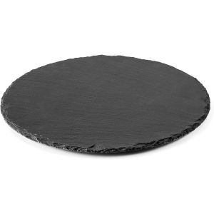 Lacor Plateau en ardoise ronde 35 cm