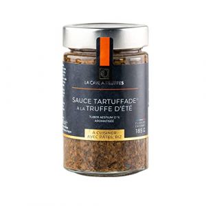 La cave à truffes - Tartuffade - Salsa tartufata - sauce à la truffe d’été 1,1% - Pot 185g