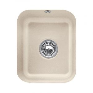 Villeroy & Boch Evier 1 cuve Cisterna 45, almond ceramicplus, sans systeme de vidage