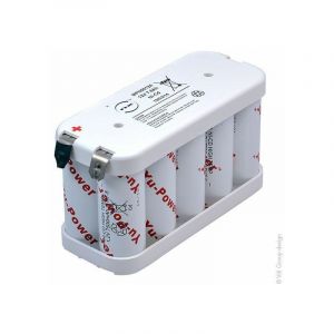 Nx - atterie eclairage secours 10x F 10S1P ST2 12V 7.5Ah Cosse