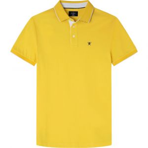 Hackett Polo à Manches Courtes Seaweed Swim Trim XL Habanero Gld
