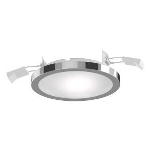 Image de LightMe Spot encastré LED Aqua Pur Ø11,2cm chrome