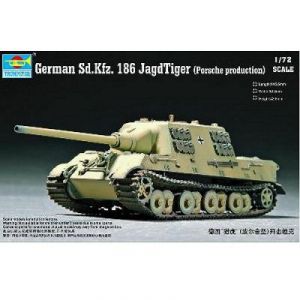 Trumpeter 07273 - Maquette char SdKfz.186 JAGDTIGER (modèle Porsche) 1944