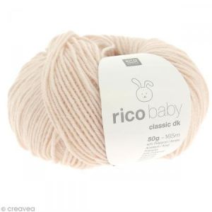 Rico Design Laine - Layette Baby classic dk - 50 gr - Rose poudré