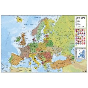 Grupo Erik Editores GPE4901-Carte Europe Poster 61 x 91,5 cm