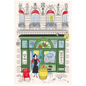 Winkler Torchon Façade caviste Ecru 48 x 72
