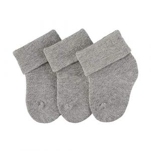 Image de Sterntaler Chaussettes de Naissance, Lot de 3, Argenté