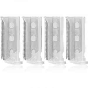 Tweezerman Facial Razor lames de rechange sourcils 4 pcs