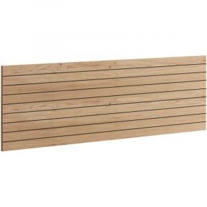 Image de Muebles Pitarch | T&ecirc;te de Lit Double 150 Moderne Industrielle, Lattes S&eacute;rigraphi&eacute;es, Ch&ecirc;ne Gold, 50x160x1,6 cm, Chambre de Mariage, Collection Camila