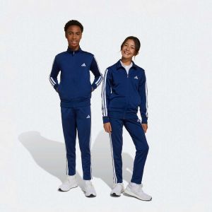 Adidas Chandal 3 bandas tr ts 205 enfant bleu foncé/blanc