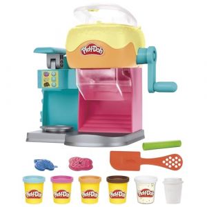 Play-Doh Donut Drop Shop, Coffret de p&acirc;te &agrave; Modeler, Jouet de Nourriture factice, Loisirs cr&eacute;atifs pour Enfants, d&egrave;s 3 Ans