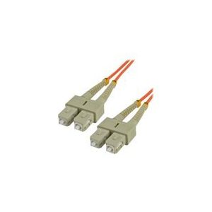MCL Samar FJOM2/SCSC-15M - Fibre optique OM2 duplex multimode 50/125 SC/SC 15 m