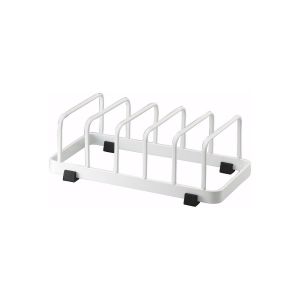 Calicosy Egouttoir pour assiettes en métal blanc - L11 cm