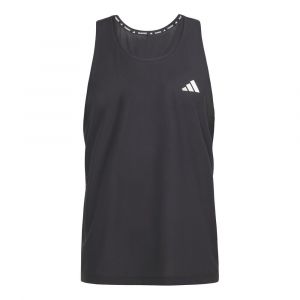 Adidas Own The Run Tank Top Débardeur, Black, S Men's