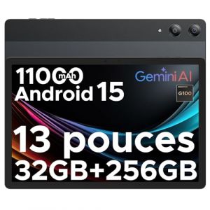 Doogee Tab E3 Pro Tablette 11 pouces Android 15 90Hz 32Go + 256Go Octa Core 13MP 11000mAh 4 haut-parleurs Dual SIM WIFI -