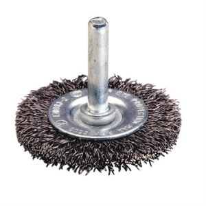 Wolfcraft 2711000 - Brosse plate pour m&eacute;taux tige 6 mm