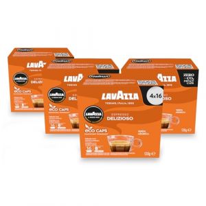 Lavazza Capsules de Café A Modo Mio - Deliziosamente - Lot de 4 - 16 Capsules