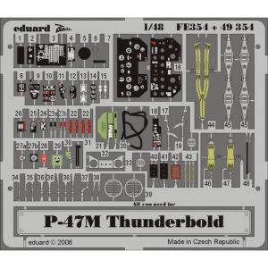 Eduard MAQUETTE P 47M THUNDERBOLT TAMIYA 1/48 F…