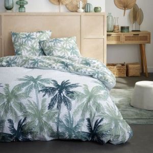 Today Parure de lit 2 personnes - Sunshine 16.6 - 220 x 240 cm - 100% Coton imprimé