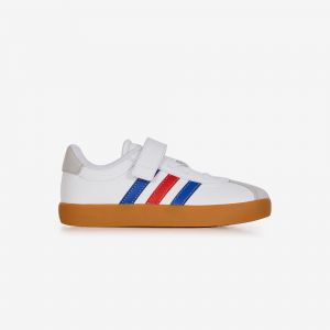 Adidas Vl Court 3.0 Cf Blanc/bleu - Enfant -