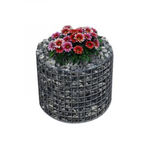 Lit sur&eacute;lev&eacute; rond, diam&egrave;tre 62 cm, hauteur 50 cm