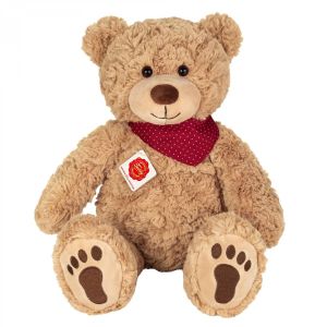 Hermann Teddy Ours en peluche Chilly avec foulard - 40 cm